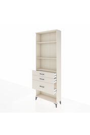 Arges Dolap 3 Raflı 3 Çekmeceli 88x30x243 - S33M042V1A