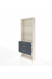 Arges Dolap 3 Raflı 3 Çekmeceli 88x30x243 - S33M042V2A