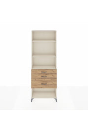 Arges Dolap 3 Raflı 3 Çekmeceli 88x30x243 - S33M042V3A