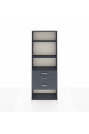 Arges Dolap 3 Raflı 3 Çekmeceli 88x30x243 - S33M042V5A