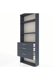Arges Dolap 3 Raflı 3 Çekmeceli 88x30x243 - S33M042V5A