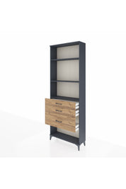Arges Dolap 3 Raflı 3 Çekmeceli 88x30x243 - S33M042V6A