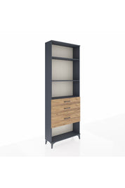 Arges Dolap 3 Raflı 3 Çekmeceli 88x30x243 - S33M042V6A