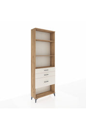Arges Dolap 3 Raflı 3 Çekmeceli 88x30x243 - S33M042V7A