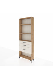 Arges Dolap 3 Raflı 3 Çekmeceli 88x30x243 - S33M042V7A