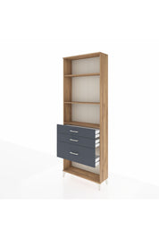 Arges Dolap 3 Raflı 3 Çekmeceli 88x30x243 - S33M042V8A