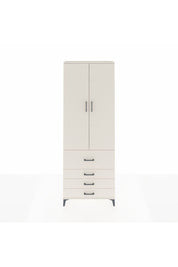 Arges Dolap 3 Raflı 4 Çekmeceli 2 Kapaklı 88x30x243 - S33M043V1A