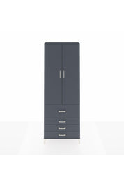 Arges Dolap 3 Raflı 4 Çekmeceli 2 Kapaklı 88x30x243 - S33M043V5A