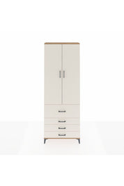 Arges Dolap 3 Raflı 4 Çekmeceli 2 Kapaklı 88x30x243 - S33M043V7A