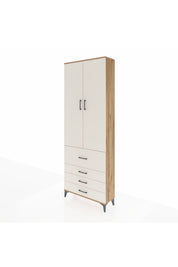 Arges Dolap 3 Raflı 4 Çekmeceli 2 Kapaklı 88x30x243 - S33M043V7A