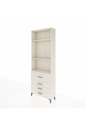 Arges Dolap 3 Raflı 4 Çekmeceli 88x30x243 - S33M044V1A