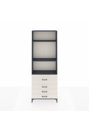 Arges Dolap 3 Raflı 4 Çekmeceli 88x30x243 - S33M044V4A