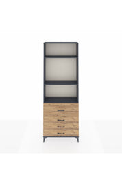 Arges Dolap 3 Raflı 4 Çekmeceli 88x30x243 - S33M044V6A