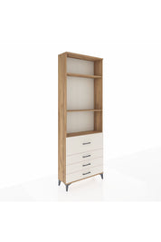 Arges Dolap 3 Raflı 4 Çekmeceli 88x30x243 - S33M044V7A