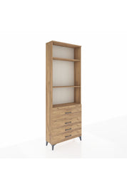 Arges Dolap 3 Raflı 4 Çekmeceli 88x30x243 - S33M044V9A