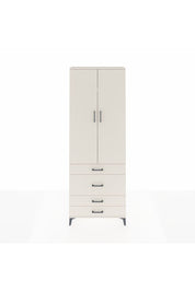 Arges Dolap 3 Raflı 4 Çekmeceli 2 Kapaklı 88x30x243 - S33M045V1A
