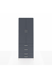 Arges Dolap 3 Raflı 4 Çekmeceli 2 Kapaklı 88x30x243 - S33M045V5A