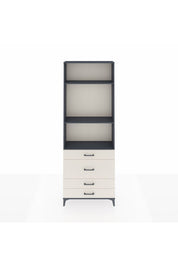 Arges Dolap 3 Raflı 4 Çekmeceli 88x30x243 - S33M046V4A