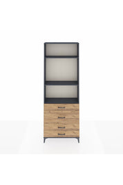 Arges Dolap 3 Raflı 4 Çekmeceli 88x30x243 - S33M046V6A