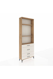 Arges Dolap 3 Raflı 4 Çekmeceli 88x30x243 - S33M046V7A