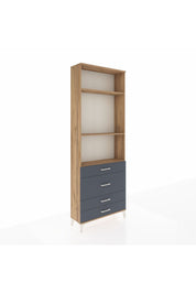 Arges Dolap 3 Raflı 4 Çekmeceli 88x30x243 - S33M046V8A