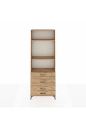 Arges Dolap 3 Raflı 4 Çekmeceli 88x30x243 - S33M046V9A