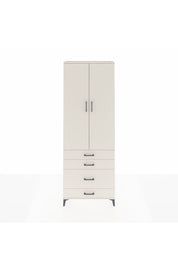 Arges Dolap 3 Raflı 4 Çekmeceli 2 Kapaklı 88x30x243 - S33M047V1A