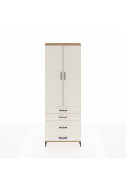 Arges Dolap 3 Raflı 4 Çekmeceli 2 Kapaklı 88x30x243 - S33M047V7A