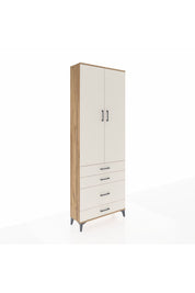 Arges Dolap 3 Raflı 4 Çekmeceli 2 Kapaklı 88x30x243 - S33M047V7A
