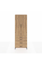 Arges Dolap 3 Raflı 4 Çekmeceli 2 Kapaklı 88x30x243 - S33M047V9A