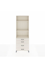 Arges Dolap 3 Raflı 4 Çekmeceli 88x30x243 - S33M048V1A