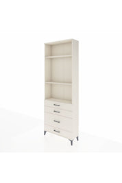 Arges Dolap 3 Raflı 4 Çekmeceli 88x30x243 - S33M048V1A