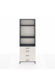 Arges Dolap 3 Raflı 4 Çekmeceli 88x30x243 - S33M048V4A