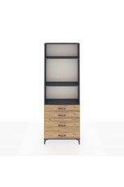 Arges Dolap 3 Raflı 4 Çekmeceli 88x30x243 - S33M048V6A