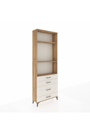 Arges Dolap 3 Raflı 4 Çekmeceli 88x30x243 - S33M048V7A