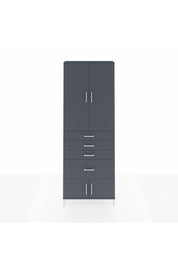 Arges Dolap 2 Raflı 4 Çekmeceli 4 Kapaklı 88x30x243 - S33M049V5A