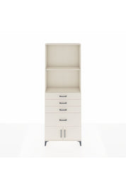 Arges Dolap 2 Raflı 4 Çekmeceli 2 Kapaklı 88x30x243 - S33M050V1A
