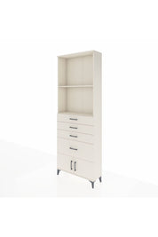 Arges Dolap 2 Raflı 4 Çekmeceli 2 Kapaklı 88x30x243 - S33M050V1A