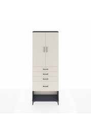 Arges Dolap 2 Raflı 4 Çekmeceli 2 Kapaklı 88x30x243 - S33M051V4A
