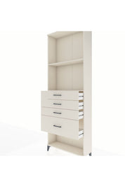 Arges Dolap 2 Raflı 4 Çekmeceli 88x30x243 - S33M052V1A