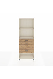 Arges Dolap 2 Raflı 4 Çekmeceli 88x30x243 - S33M052V3A
