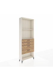 Arges Dolap 2 Raflı 4 Çekmeceli 88x30x243 - S33M052V3A