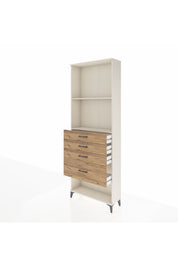 Arges Dolap 2 Raflı 4 Çekmeceli 88x30x243 - S33M052V3A