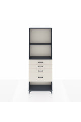 Arges Dolap 2 Raflı 4 Çekmeceli 88x30x243