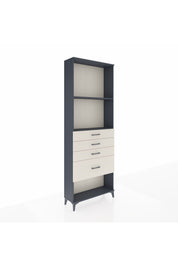 Arges Dolap 2 Raflı 4 Çekmeceli 88x30x243 - S33M052V4A