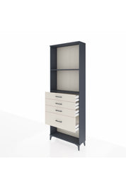 Arges Dolap 2 Raflı 4 Çekmeceli 88x30x243 - S33M052V4A