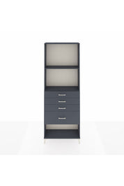 Arges Dolap 2 Raflı 4 Çekmeceli 88x30x243 - S33M052V5A
