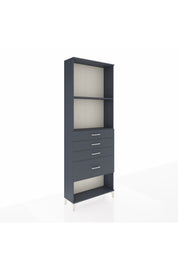Arges Dolap 2 Raflı 4 Çekmeceli 88x30x243 - S33M052V5A