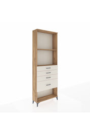 Arges Dolap 2 Raflı 4 Çekmeceli 88x30x243 - S33M052V7A