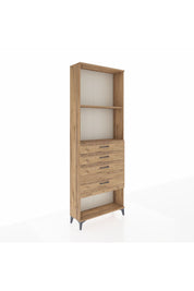 Arges Dolap 2 Raflı 4 Çekmeceli 88x30x243 - S33M052V9A